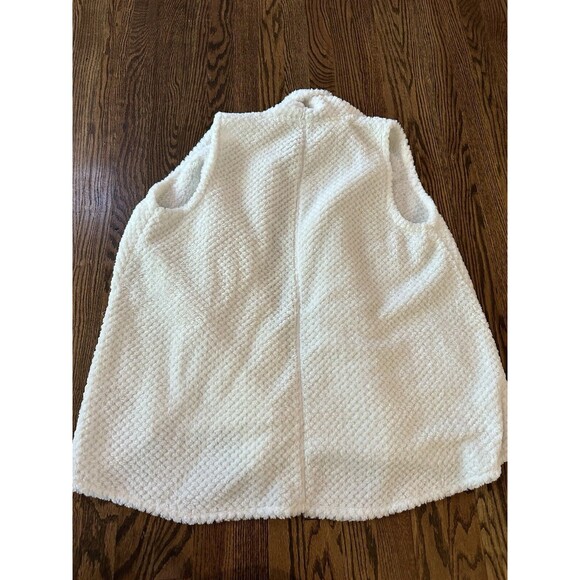 Anthropologie Cream Textured Vest - Picture 8 of 8